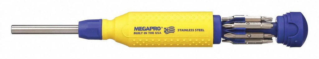 Megapro Multi-Bit Screwdriver, NumBits 6  151SS-