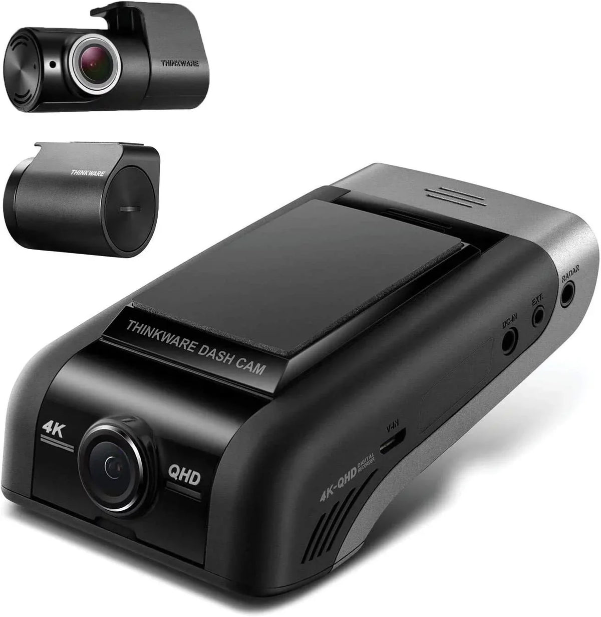 Flagship Dual Channel Dash Cam with Radar Module Accessory 4K  Front 2K  Rear, Wi-Fi  Super Night Vision Cloud Hotspot Parking Mode