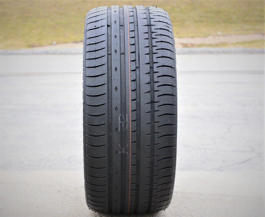 Pair of 2 () Accelera Phi 255/45ZR18 255/45R18 103Y  / High Performance Tires Fits: 2005-13 Toyota Tacoma -Runner, 2007-10 Ford Mustang Shelby