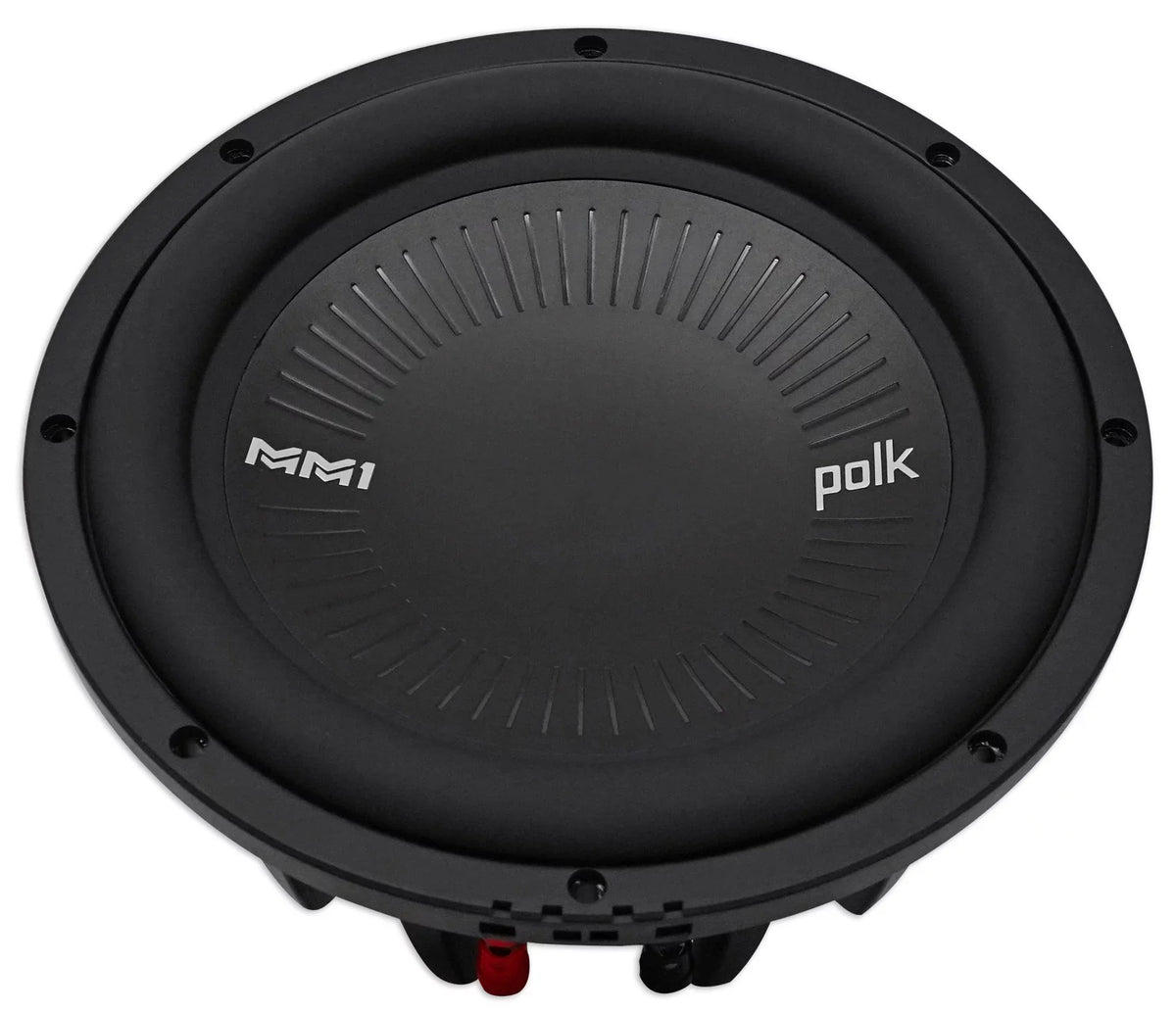 (2) Polk Audio  10” 2400w Car Audio Subwoofers+Vented Sub Box Enclosure