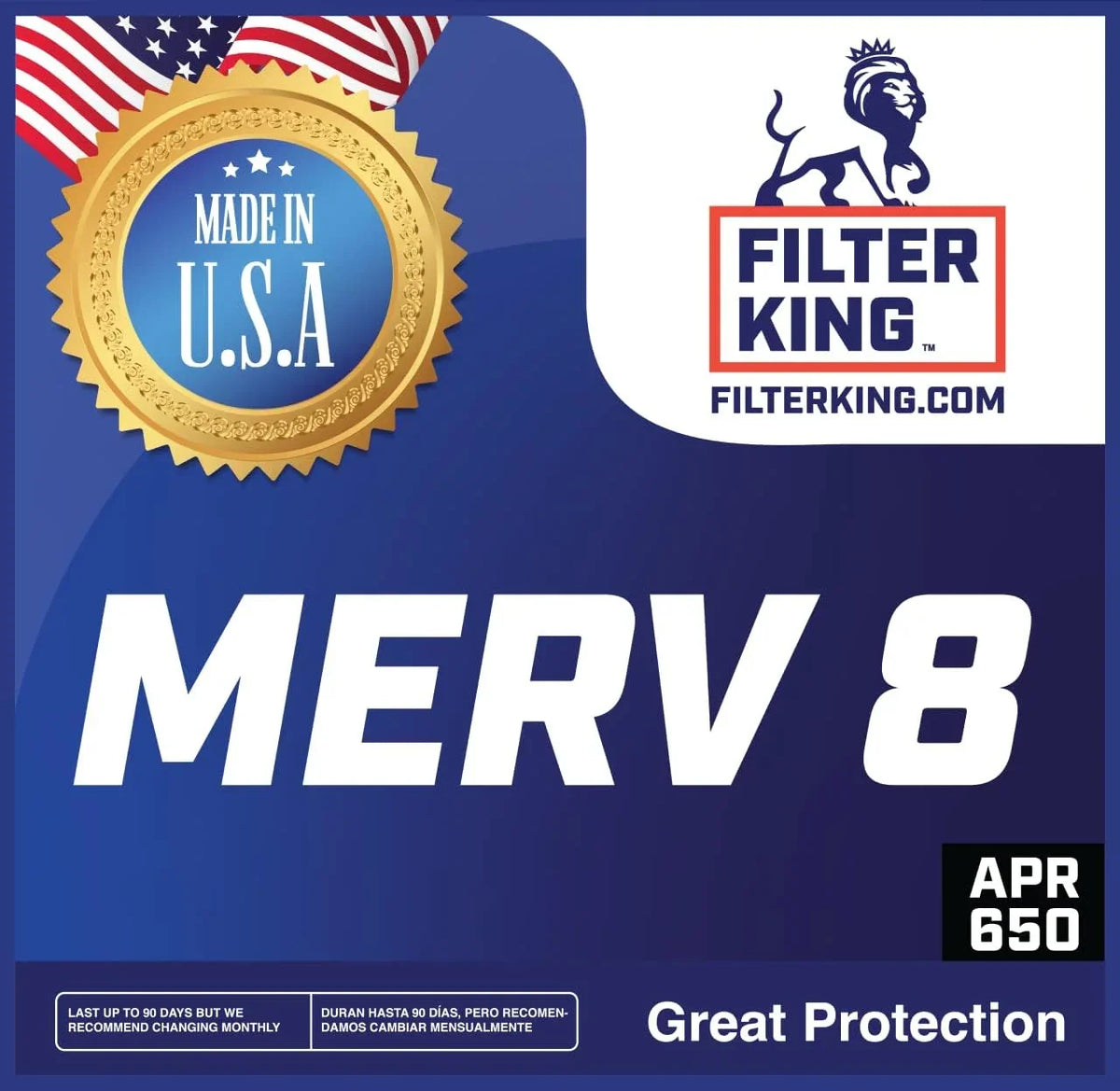 Filter King 31.5x14.5x1a Air Filter | 4- |  8  Pleated / Furnace Filters |    | Actual Size: 31.5 x 14.5 x .75"