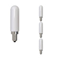 Bulbrite  2700K 400 Lumen 4.5 watt  Filament Dimmable  Light Bulbs with a Milky & Candelabra  Base, Warm White - Pack of 4