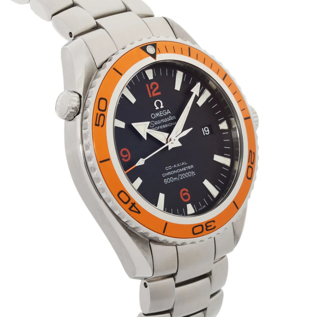 Pre-Owned  Seamaster Planet Ocean 600 Co-Axial 2208.5 Men's  Watch Automatic Black Dial (Good)