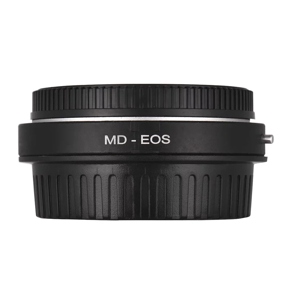 '- Lens Mount Adapter Ring with Corrective Lens for Minolta  Lens to Fit for Canon  Camera Focus Infinity