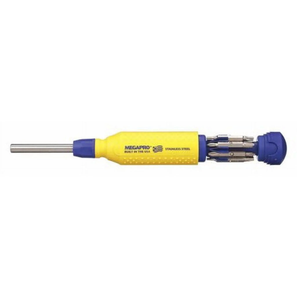 Megapro Multi-Bit Screwdriver, NumBits 6  151SS-
