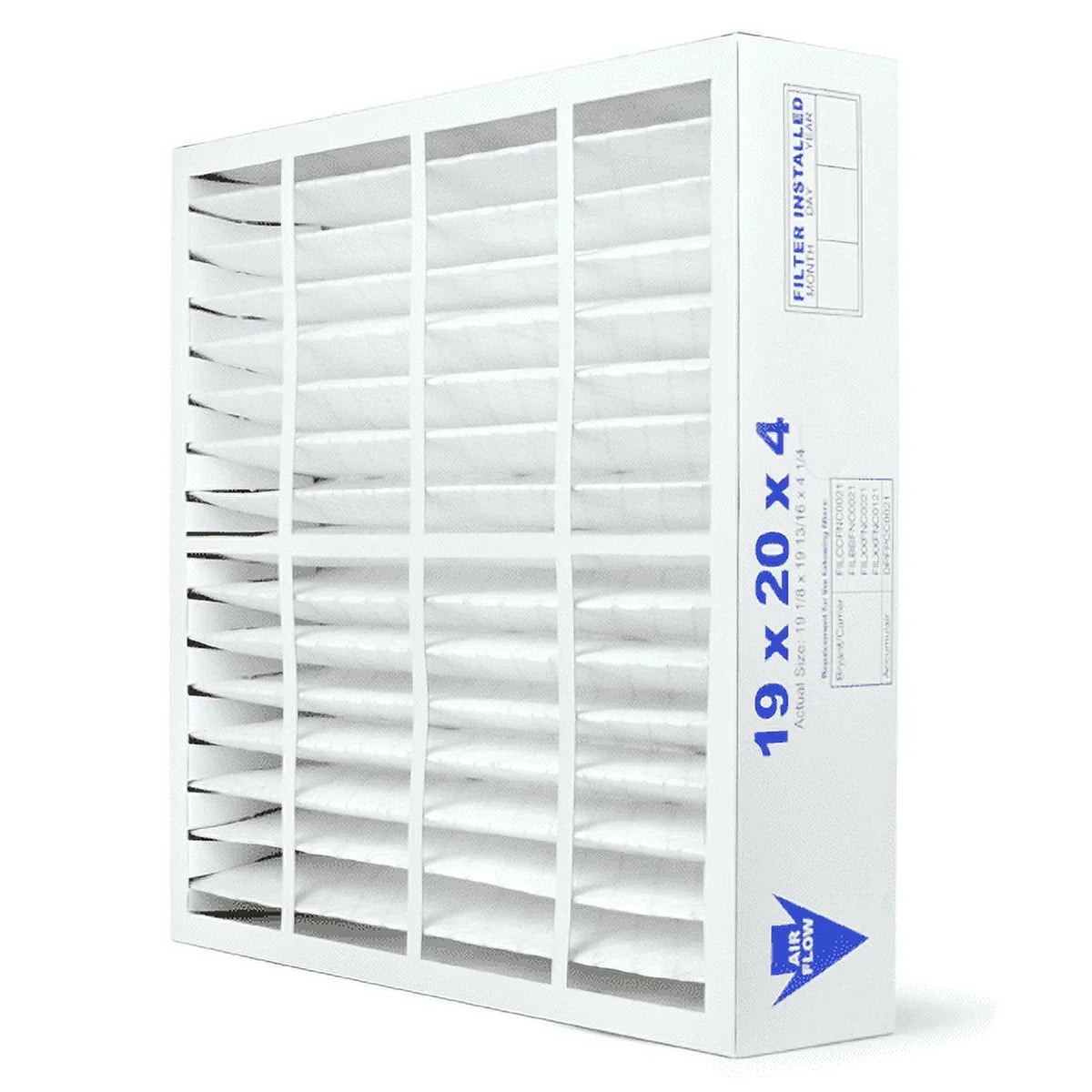 AIRx Filters 19x20x4  8   Furnace Air Filter Replacement for Bryant Carrier  , Dust 2-Pack, Made in the