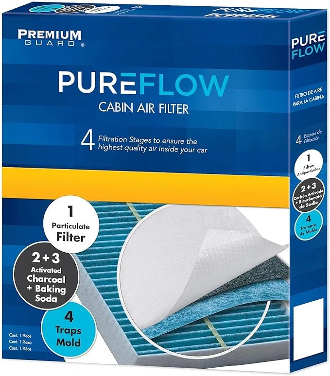 Pureflow Cabin Air Filter  | Fits 2023-14 Mazda -5, 2021-14 6, 2020 2, 2019 -5, 2019-13 -5