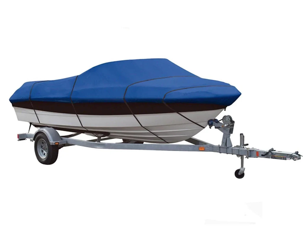 ,     Compatible for Aluminum Bass Boat and -Hull and Tri-Hull Bowrider 16'-17' Length, Beam width up to 90"