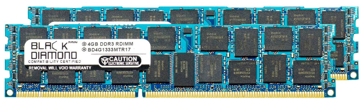 8GB 2X4GB Memory  for SuperMicro SuperServer 5000 5016I-   240pin -10600 1333MHz Black Diamond Memory Module Upgrade
