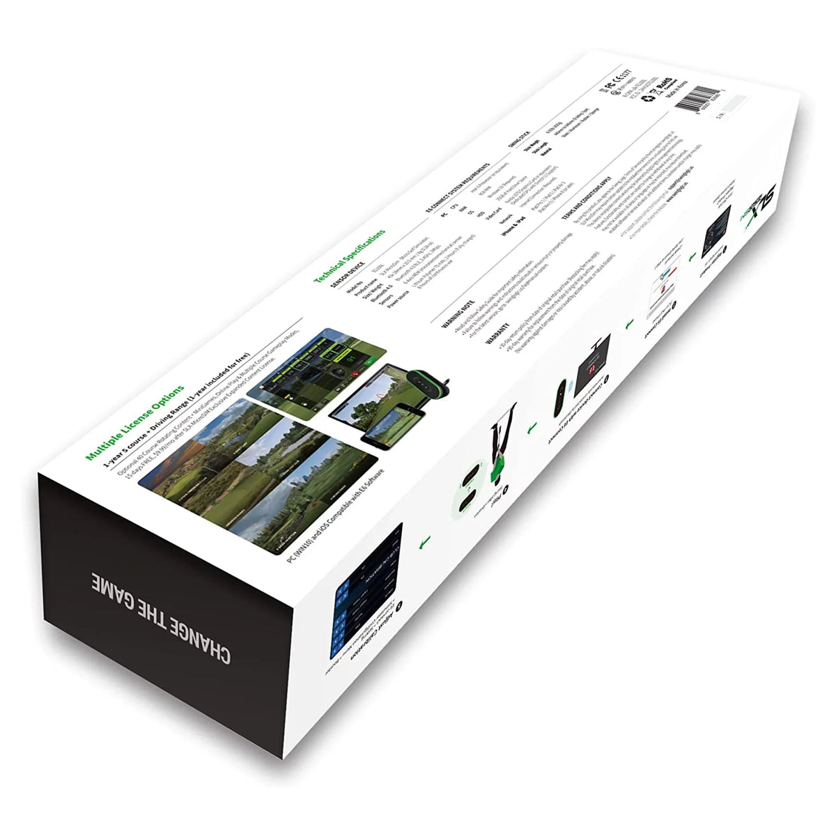 SwingLogic  MicroSim Indoor Golf Simulator with  Connect Compatibility