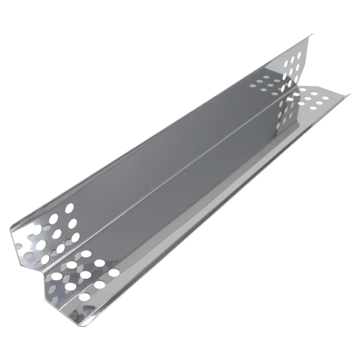 2-Pack  Grill Heat Shield Plate Tent Replacement Parts for Nex 720-0720 - Compatible Barbeque Stainless Steel Flame Tamer, Guard, Deflector, Flavorizer Bar, Vaporizer Bar, Burner Cover 16 1/8"