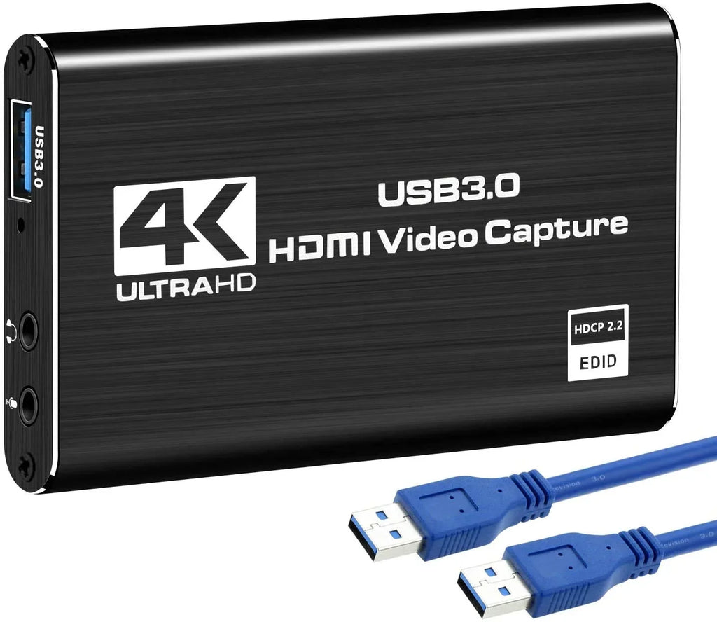 Video Capture Card,  to .0 4K 60HZ Game Capture Device Support Windows Linux   System  YouTube Twitch Streaming and Recording for  Xbox One Game Use
