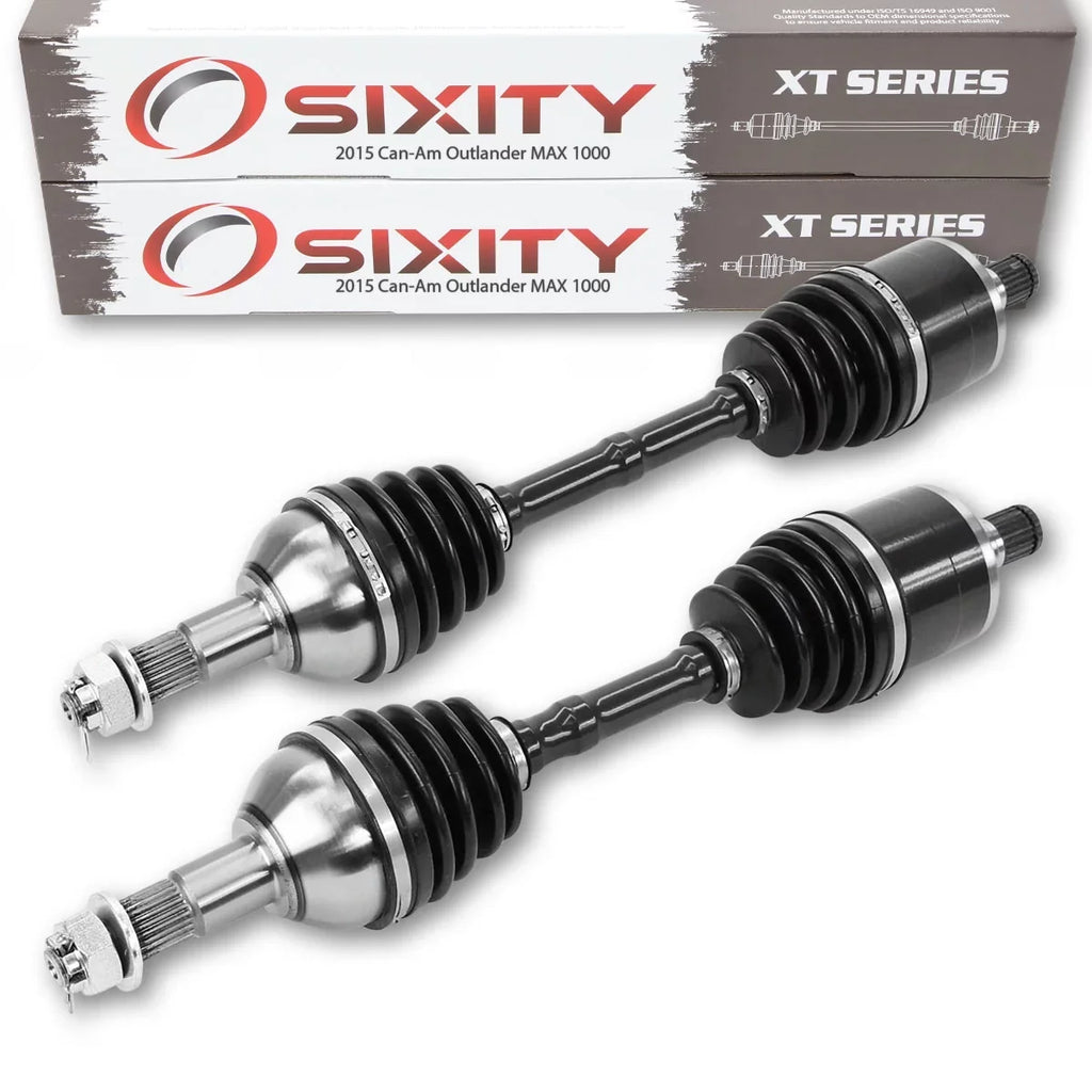 2 pc Sixity  Rear Left Right Axle fit with Can-Am Outlander  1000 2015 -    4X4