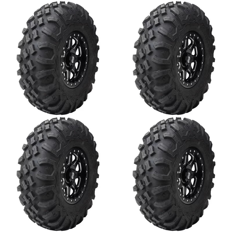 (4 Pack) Tusk Megabite Radial Tire 27x10-12 For   900 Trail Fox Edition 2020
