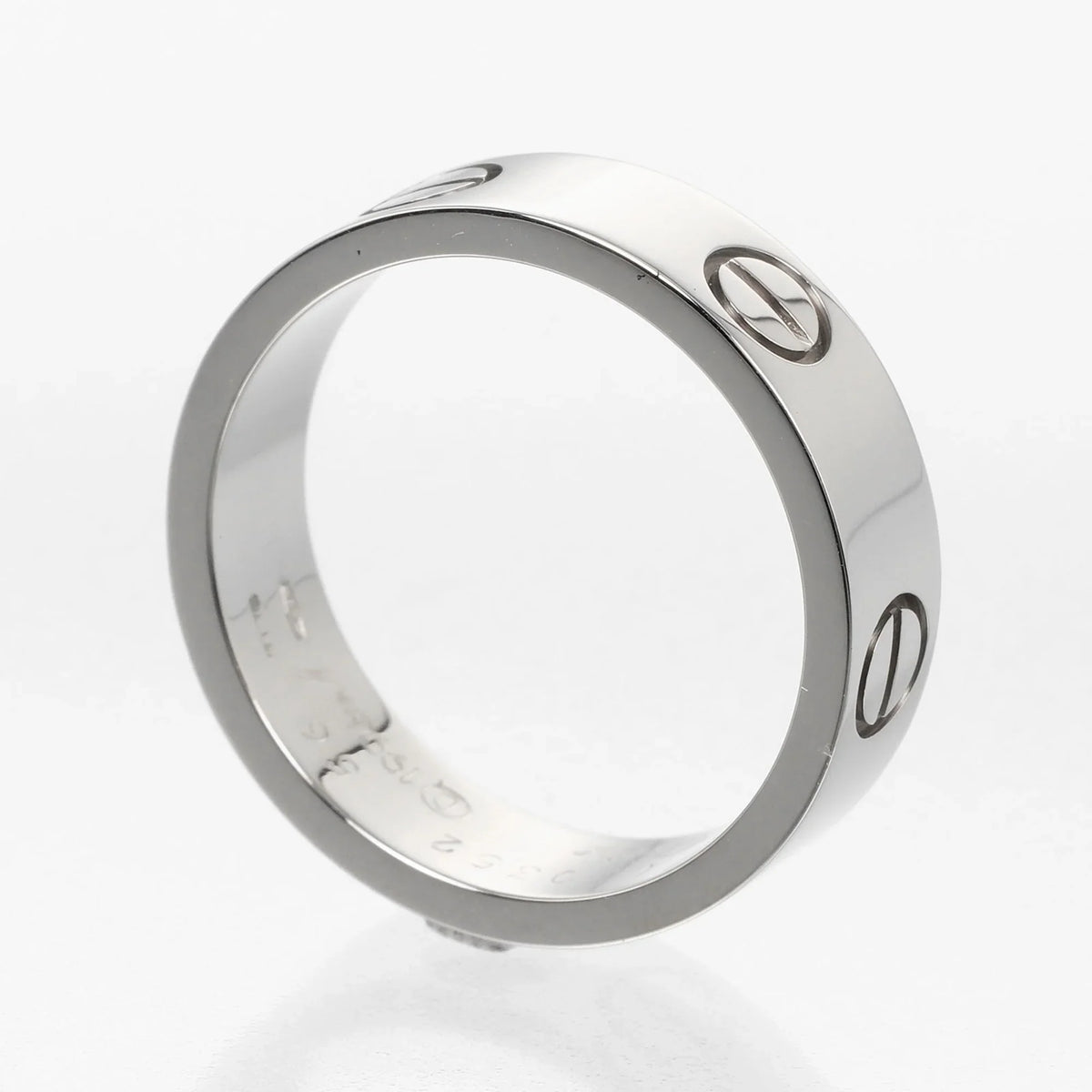 Pre-Owned Cartier  Love No. 15 Ring   White Gold Approx. 7.9g  (Good)