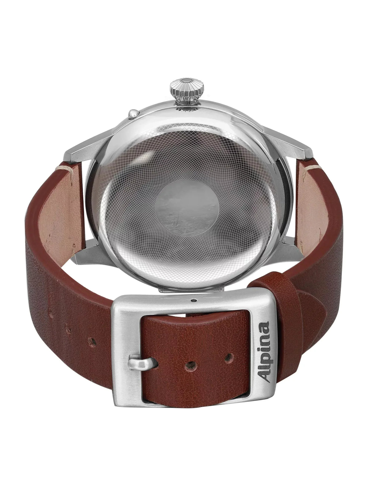 Alpina Pilot Heritage Startimer 44mm Steel Green Dial Mens Watch -525KBG4SH6