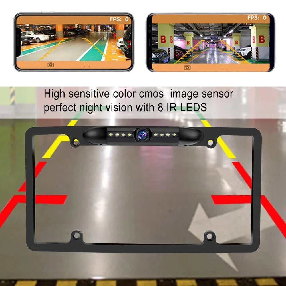 Onemayship High Definition Rear View Backup Camera - Clear Images -  Waterproof - Universal Fit - Night Vision