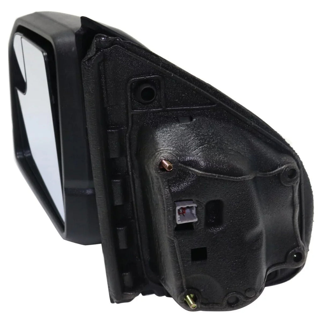 AutoShack Driver and Passenger Mirror Power Manual Folding Heated Textured Black Set of 2 Replacement for 2015 2016 2017 2018 Ford -150 2.7L 3.0L 3.3L 3.5L 5.0L   4WD
