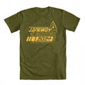 Janeway Chakotay 2024 Original Artwork Inspired by Star Trek Men's -shirt Military Green Medium