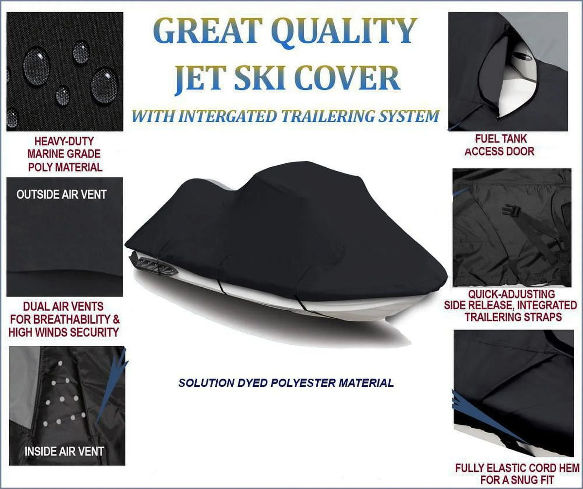 600D   Cover Compatible for Polaris  780 1996 1997 1-2 Seater
