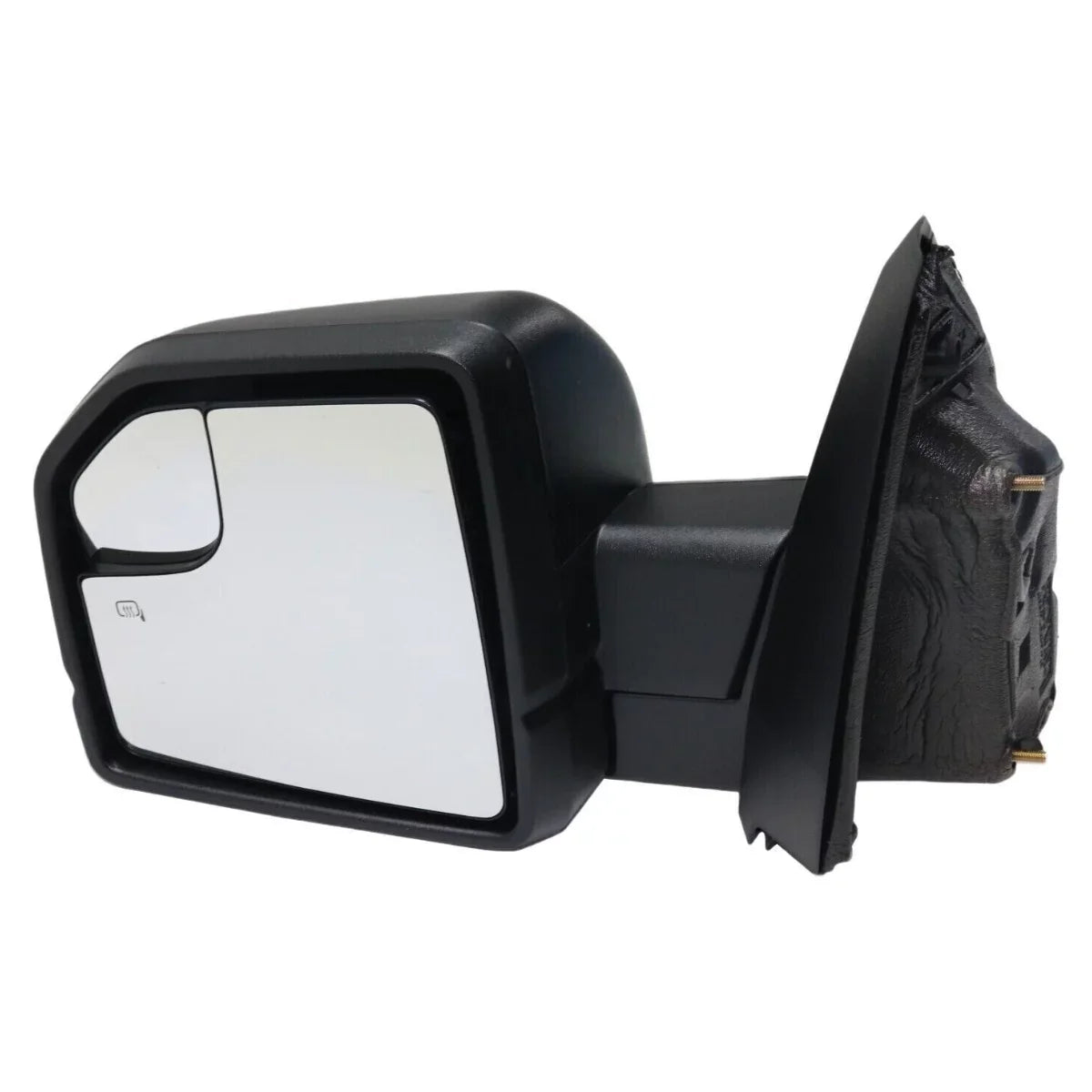 AutoShack Driver and Passenger Mirror Power Manual Folding Heated Textured Black Set of 2 Replacement for 2015 2016 2017 2018 Ford -150 2.7L 3.0L 3.3L 3.5L 5.0L   4WD